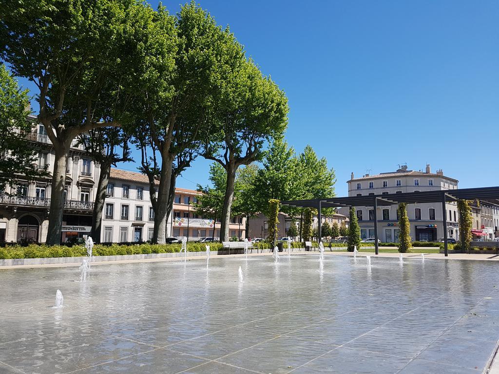 Penthouse Apartment Overlooking Place Carnot カルカソンヌ エクステリア 写真